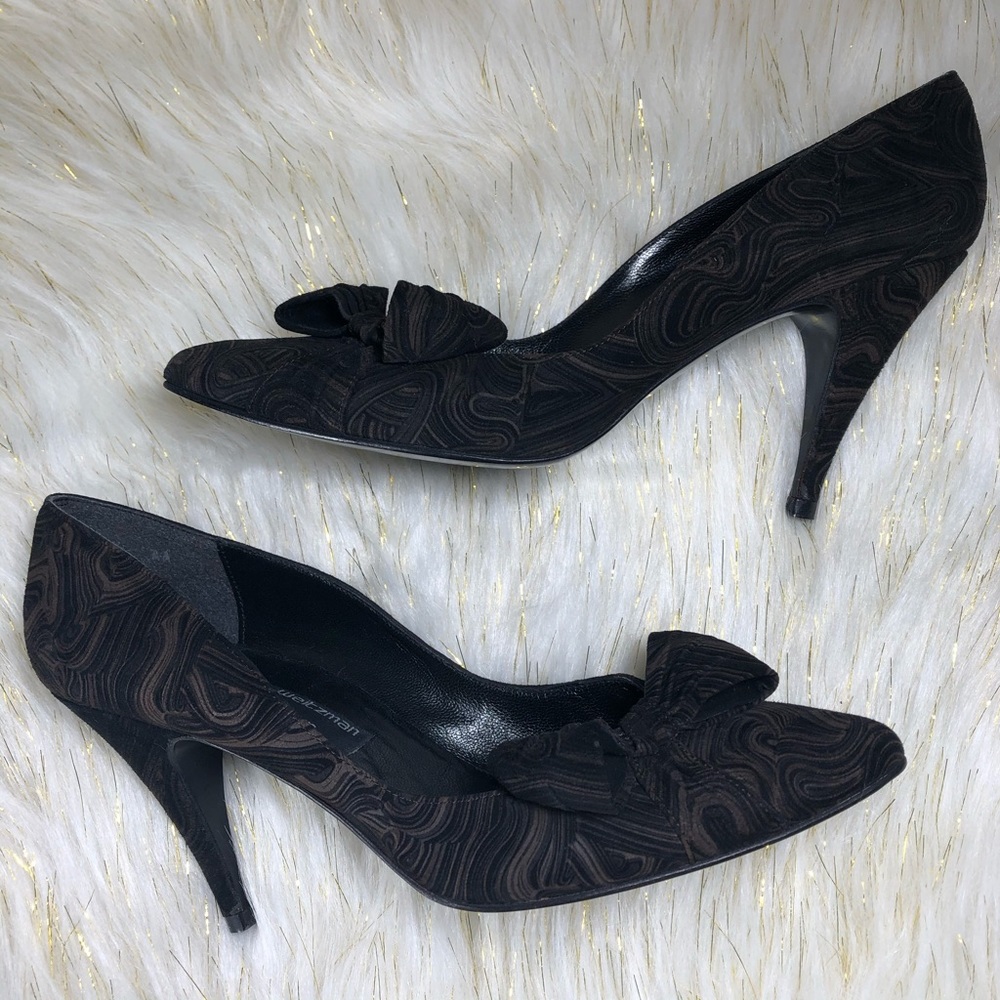 Stuart Weitzman for Mr Seymour Vintage Pumps Bow Embellishment Size 8.5